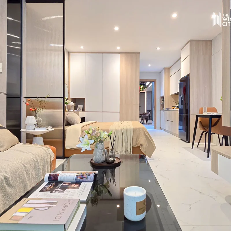 Phòng Khách V1 Căn Hộ 1PN The Win City