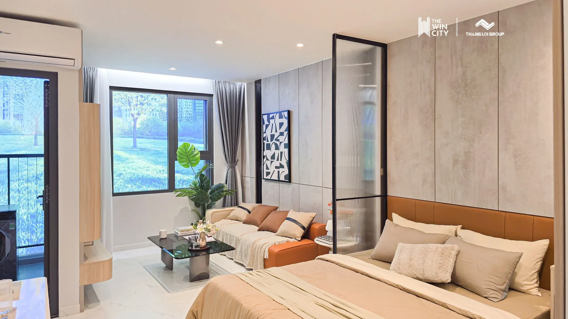 Phòng Khách V5 Căn Hộ 1PN The Win City